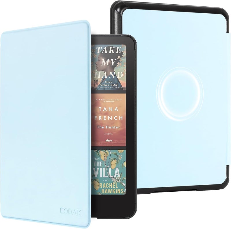 CoBak Magnetic Case for 7" Kindle Paperwhite 12th Gen 2024 and Kindle Colorsoft - Compatible with iPhone MagSafe, for Samsung/Belkin/Anker Wireless Charging Pads, Lightweight, Auto Sleep Wake - Image 1